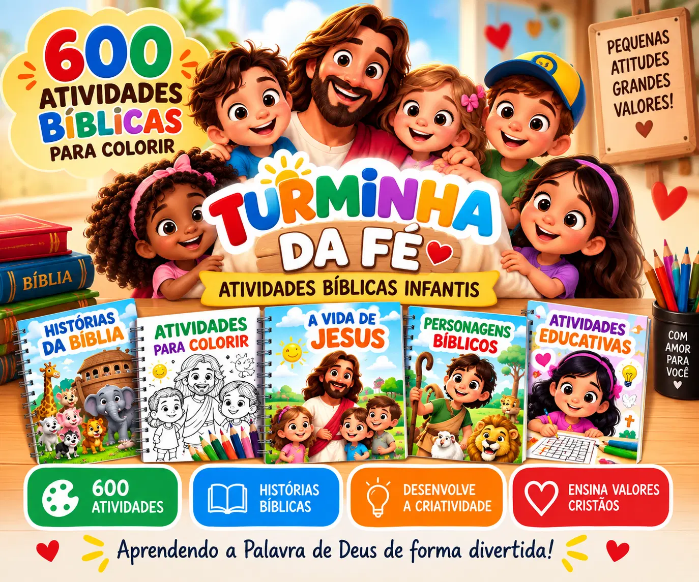 DEVOCIONAL INFANTIL TURMINHA DA FÉ