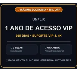 1 Ano  -  UnflixHub Tecnologia