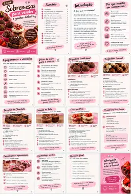 SOBREMESAS PARA VENDER E GANHAR DINHEIRO