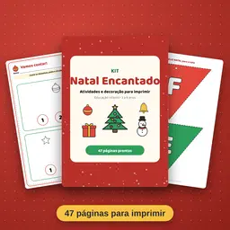 Kit Natal Encantado - Atividades de Natal para Educação Infantil