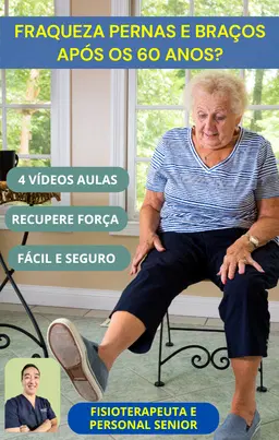Vídeos de Exercícios de Força Pernas e Braços 60+