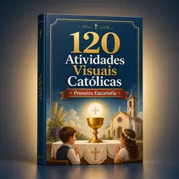 120 Atividades Visuais Católicas Primeira Eucaristia - Plano Básico