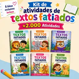 Kit +2.000 Textos Fatiados