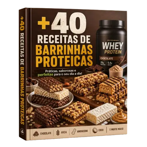 +40 Receitas de Barrinhas Proteicas