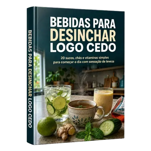 Bebidas para Desinchar Logo Cedo