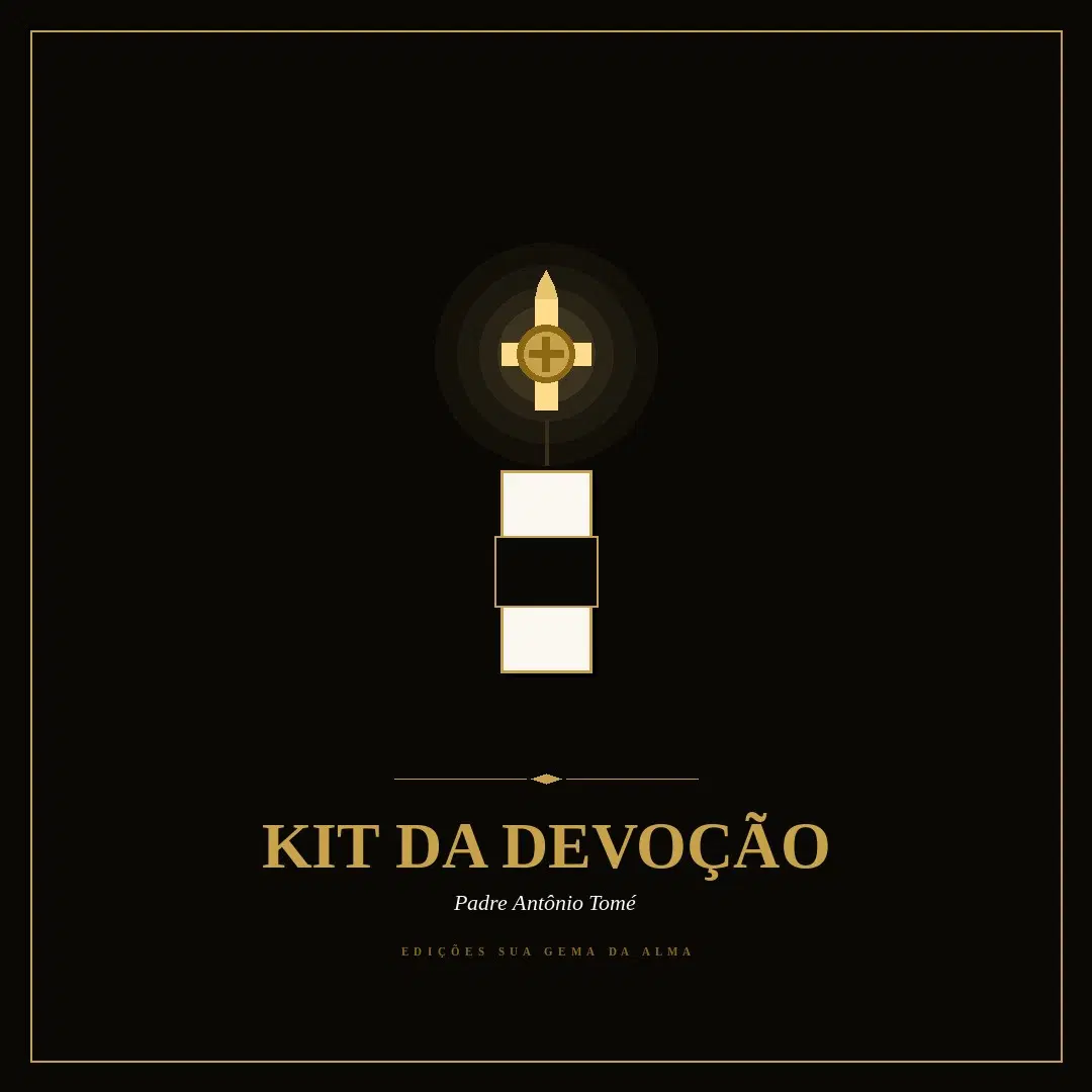 O Kit da Devoção -  7 Velas Sagradas + Calendario 30 dias