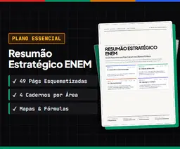 Resumão Estratégico ENEM — Plano Essencial