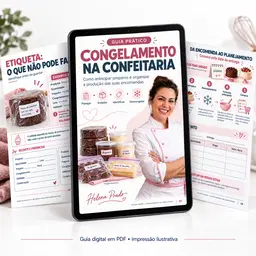 Guia Prático de Congelamento na Confeitaria