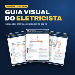 Guia Visual do Eletricista: 100 Mapas (Essencial)