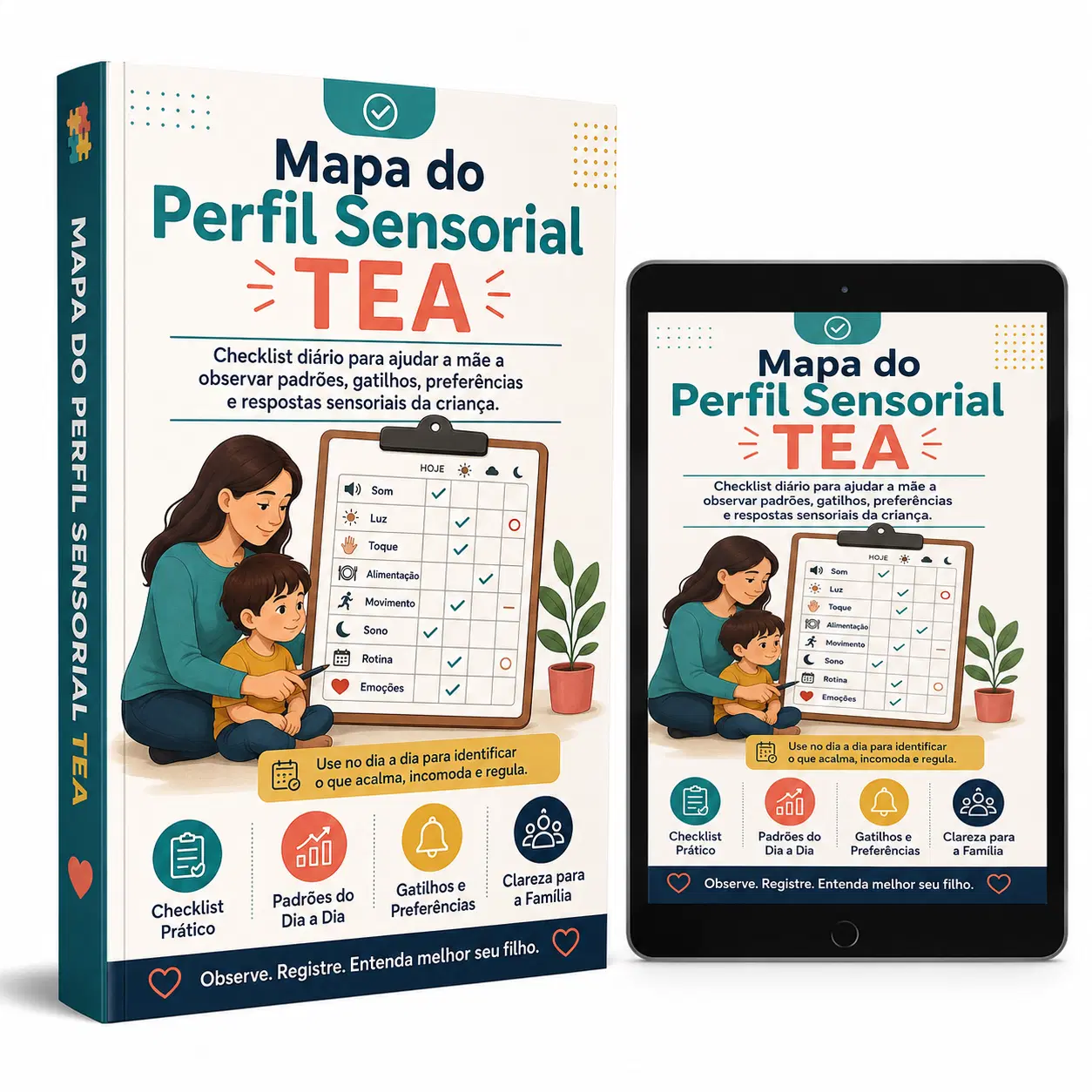 Mapa do Perfil Sensorial TEA