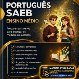ENSINO MEDIO SAEB - PORTUGUÊS