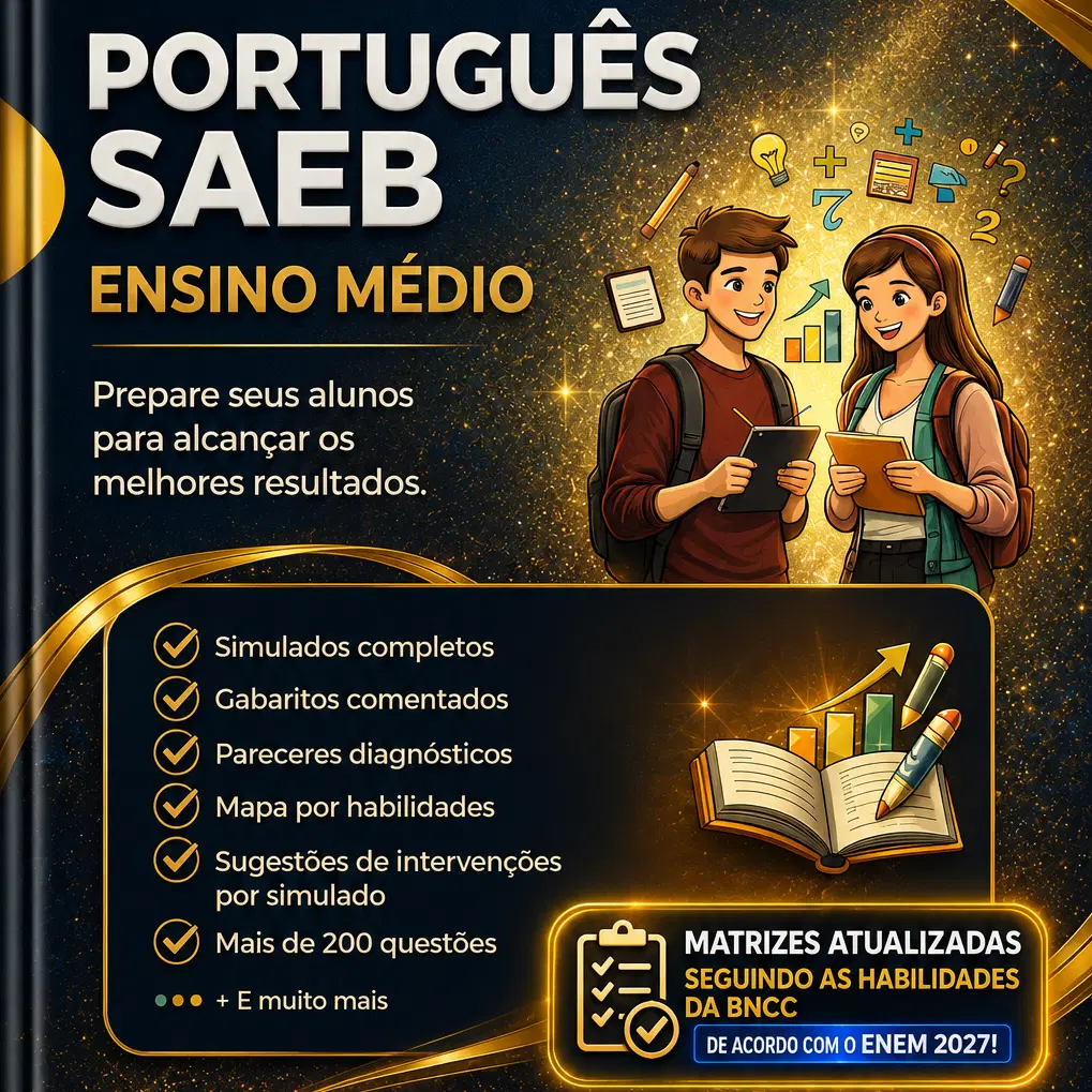 SAEB 3 ANO PORTUGUES
