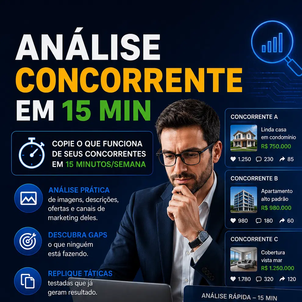 Análise concorrente em 15 min