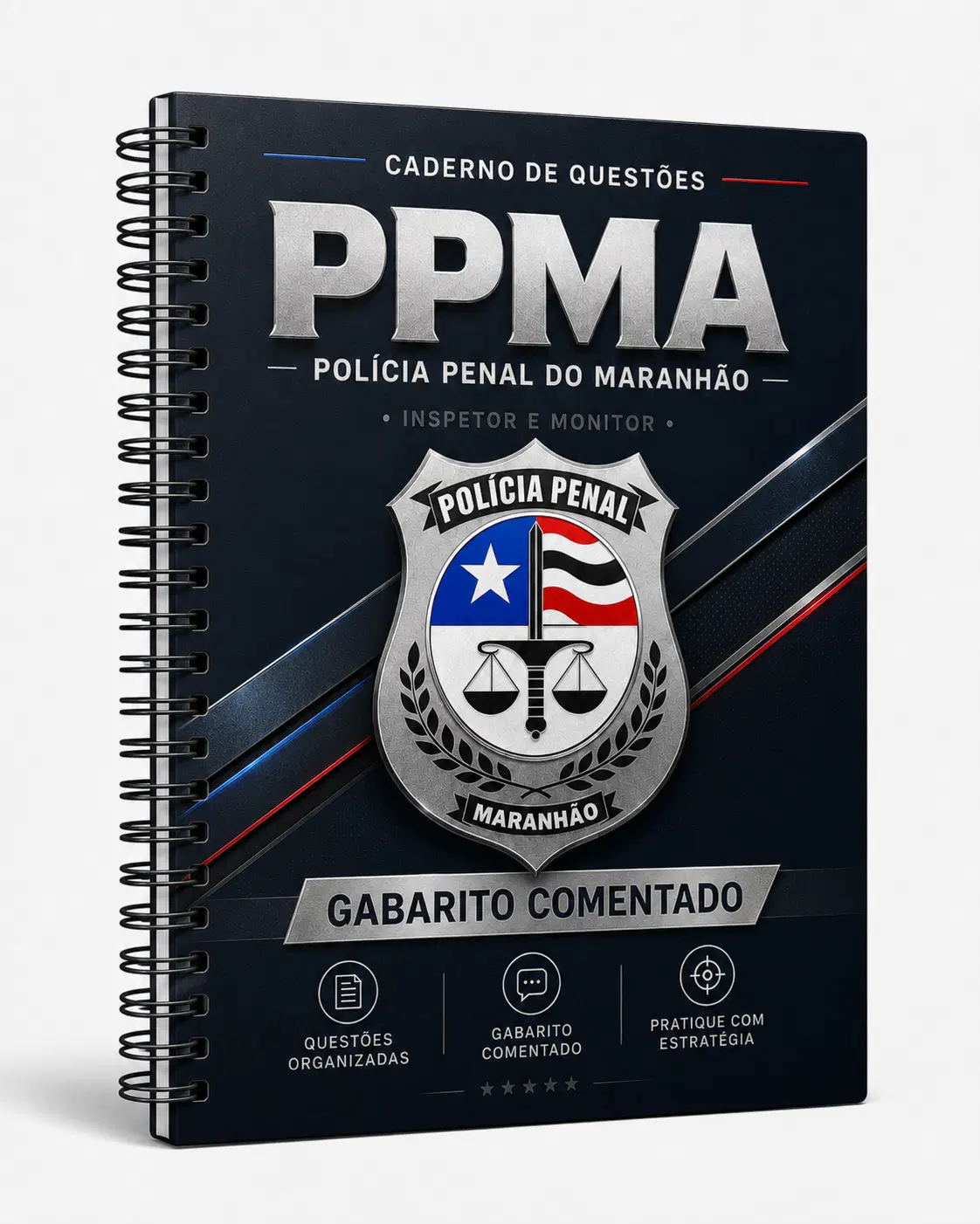 CADERNO DE QUESTÕES PPMA COM GABARITO COMENTADO