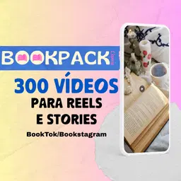 🍿Pack 300  Vídeos para Story e Reels BookTok + Bônus