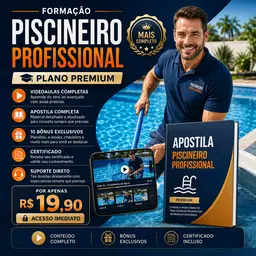 Formação Piscineiro Profissional - Plano Profissional
