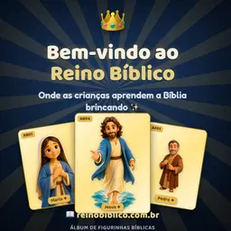 Álbum de Figurinhas Bíblicas — Novo Testamento