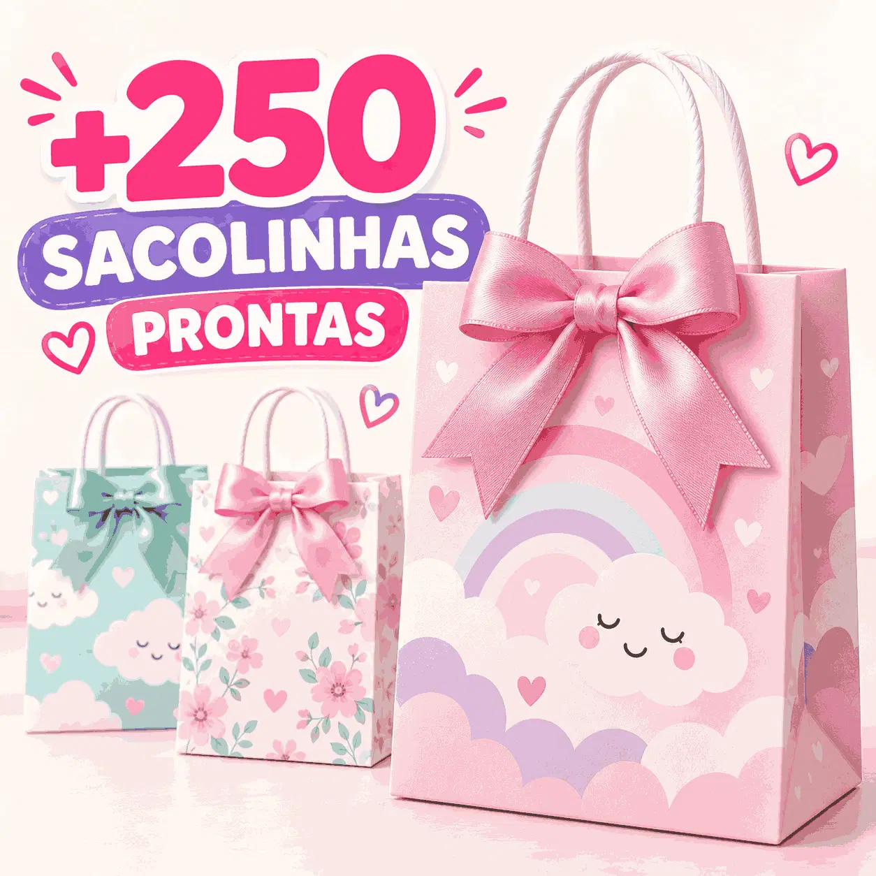 +250 Sacolinhas prontas
