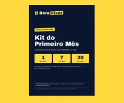 Kit do Primeiro Mês, Bora Fixar