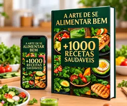 +1000 RECEITAS SAUDÁVEIS EXCLUSIVAS + 20 BÔNUS PREMIUM