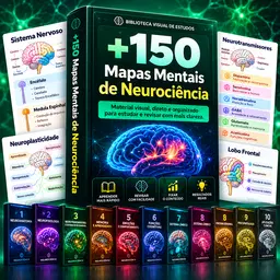 +150 Mapas Mentais de Neurociência - Completo  R$ 17,90 - Cópia