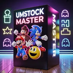 UMSTOCK RETRO GAMES PACOTE MASTER