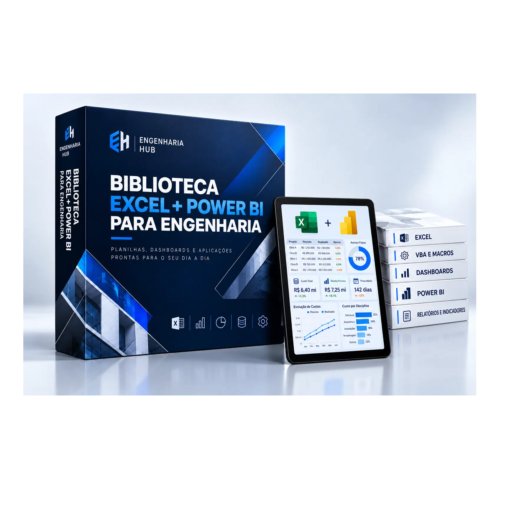 Adicione também a Biblioteca Excel + Power BI para Engenharia ao seu acesso.