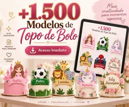 +1.500 Topos de Bolo