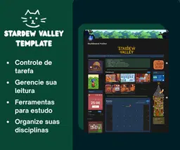 Template Stardew Valley -  Acadêmico
