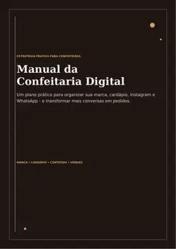 Manual da confeitaria digital
