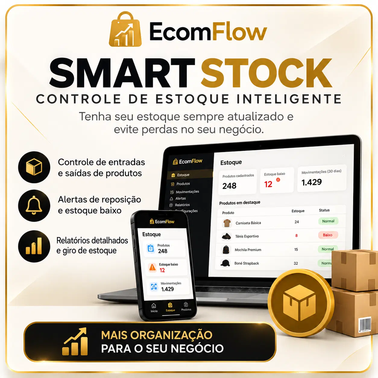 📦 EcomFlow Smart Stock