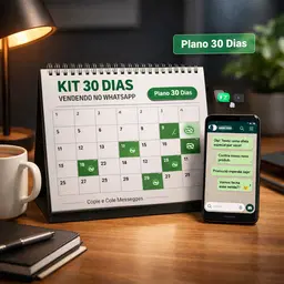 KIT 30 DIAS VENDENDO NO WHATSAPP