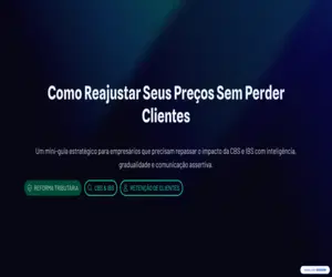 Como Reprecificar Sem Perder Clientes na Reforma Tributária