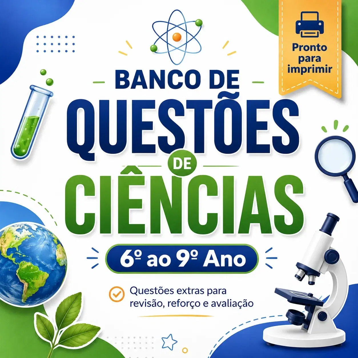 Banco de 100 Questões de Ciências