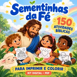 Sementinhas da Fé — 150 Atividades Bíblicas Infantis