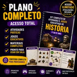 Atividades e Jogos de História - PREMIUM