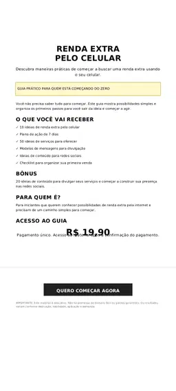 💰 Renda Extra pelo Celular — Método Prático para Começar do Zero