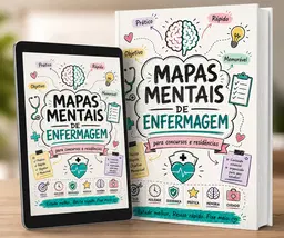 Mapas Mentais de Enfermagem para Concursos e Residências