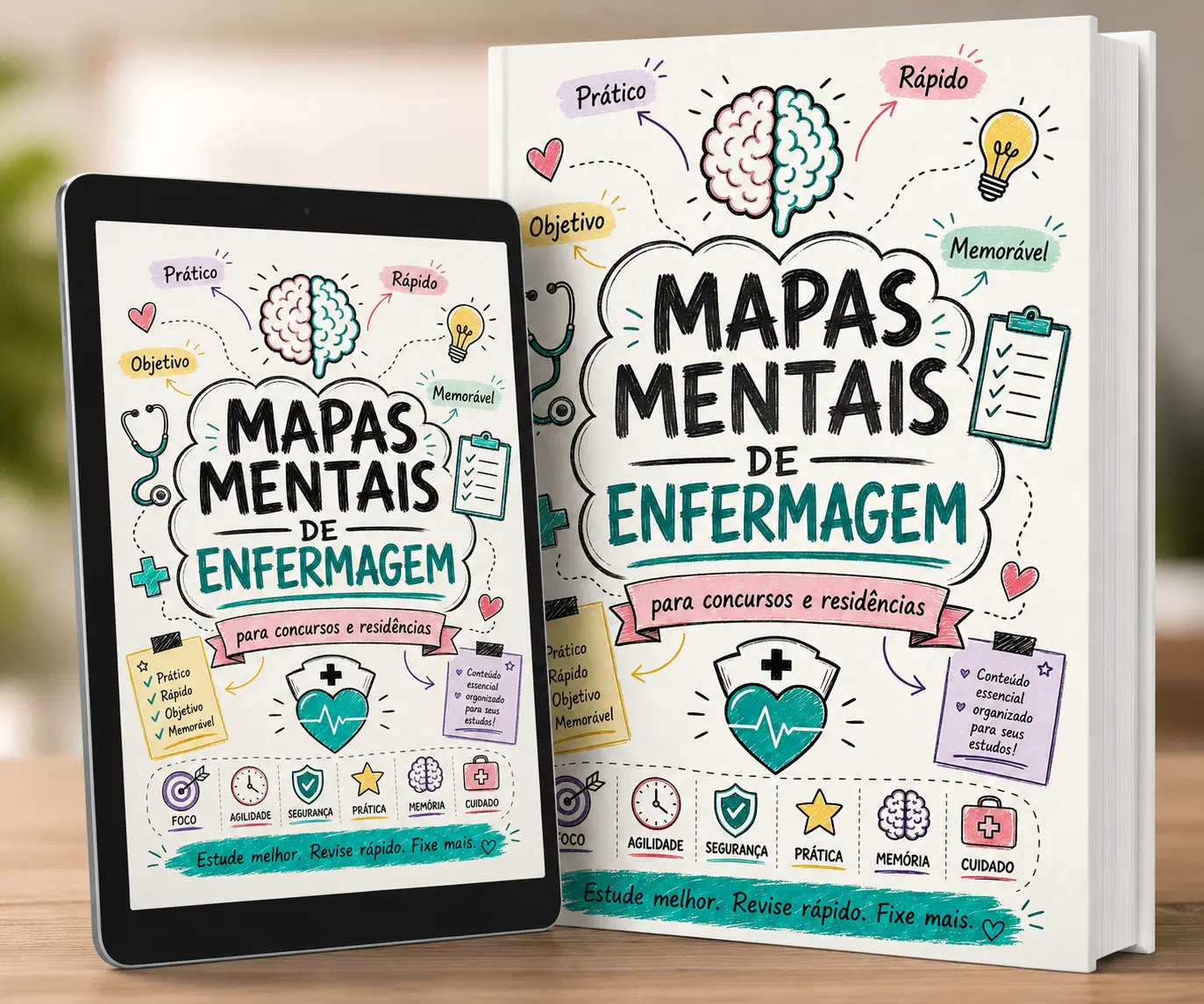 Mapas Mentais da Enfermagem para Concursos e Residências