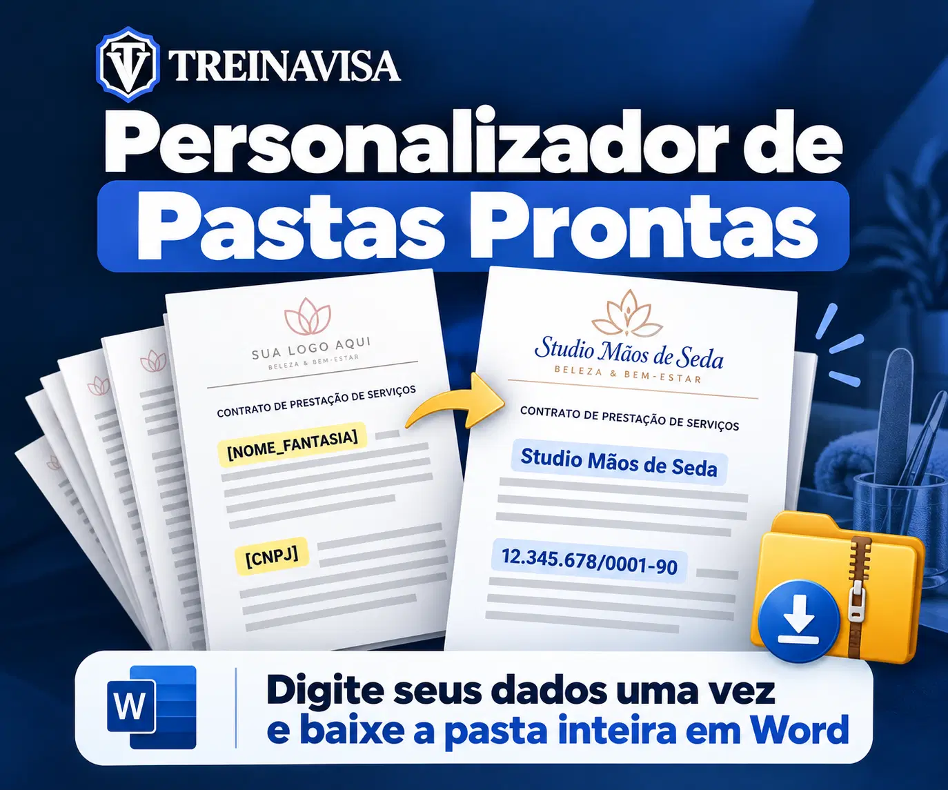 Personalizador automático para o seu kit