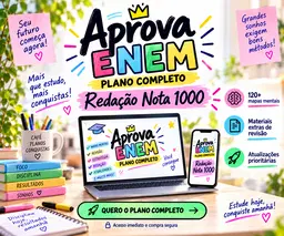 Aprova Enem -  Plano Completo + Bônus
