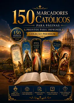 150 Marcadores Católicos de Páginas prontos para imprimir