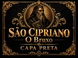SÃO CIPRIANO — O BRUXO — CAPA PRETA
