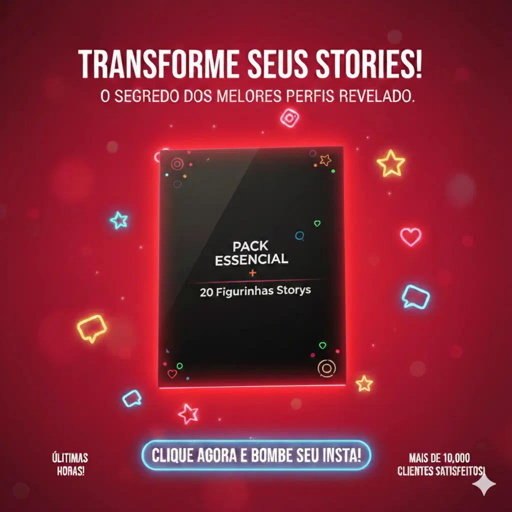 Pack Figurinhas Premium 🚀