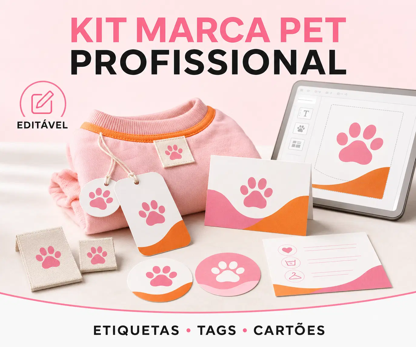 Kit Marca Pet Profissional