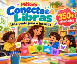 +350 Atividades Práticas e lúdicas em Libras