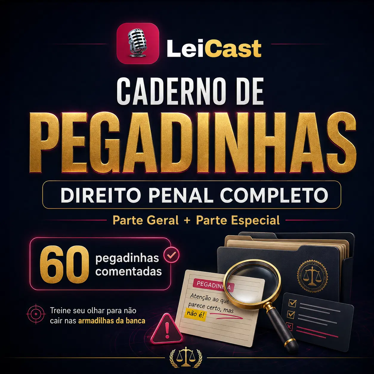 Caderno de Pegadinhas — Direito Penal