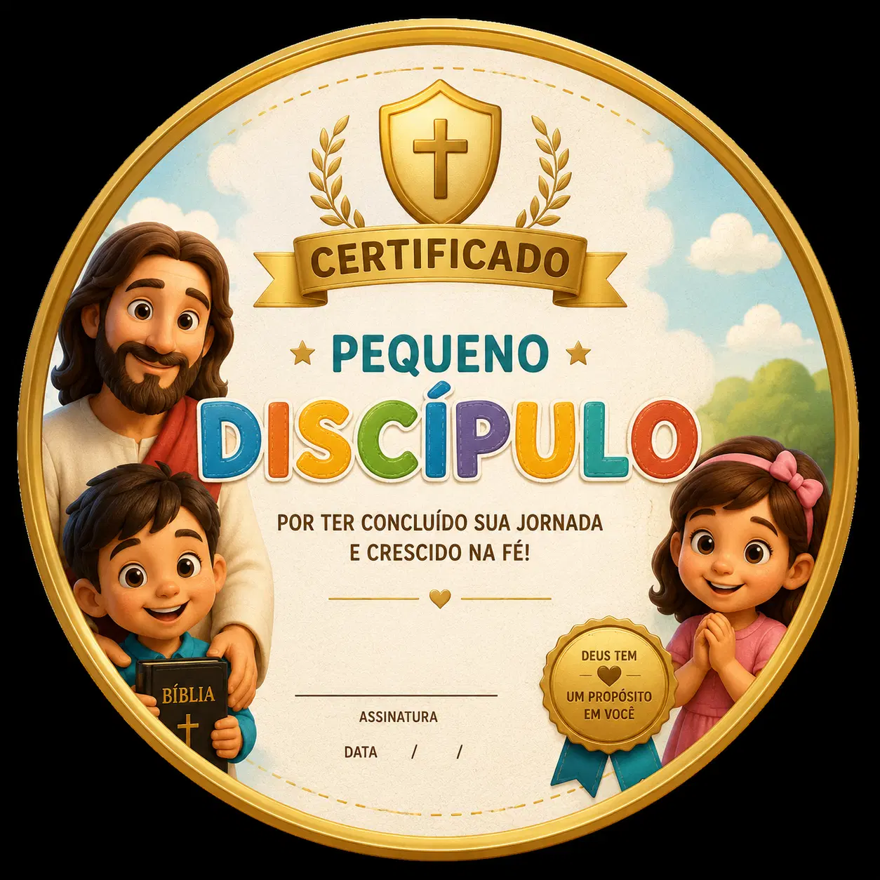 Certificado Pequeno Discípulo