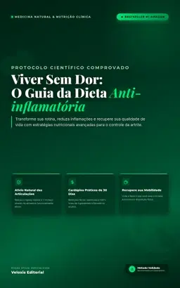 Viver Sem Dor: O Guia da Dieta Anti-inflamatória