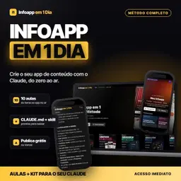 Infoapp em 1 Dia — Método Completo
